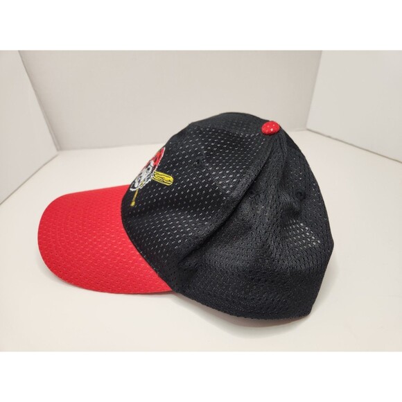 Pittsburgh Pirates Hat Cap Snap Back MLB Baseball Logo Red Bill - Picture 2 of 5